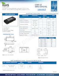 ECS-240-18-18-TR Datasheet Cover