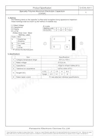 EEF-CX0E331XR Datasheet Page 7