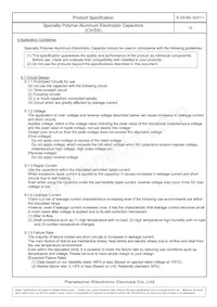 EEF-CX0E331XR Datasheet Page 14