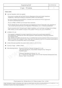 EEV-FK1A222V Datasheet Page 2