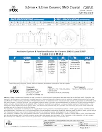 FC5BSBBMD24.576-T1 Datasheet Page 2