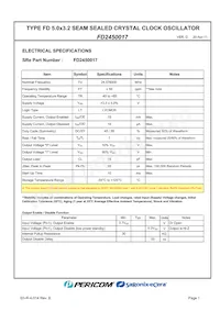 FD2450017 Datasheet Page 3