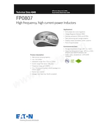 FP0807R1-R20-R數據表 封面