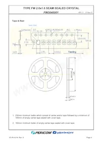 FW3840001 데이터 시트 페이지 6