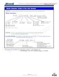 FXO-LC725-266 Datasheet Pagina 2