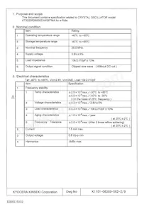 KT3225R26000ZAW28TMA Datasheet Page 3