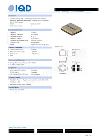 LFXTAL071255REEL Datasheet Cover