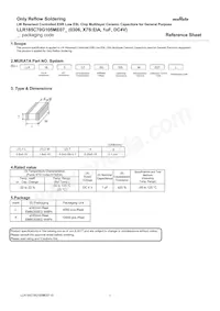 LLR185C70G105ME07L 데이터 시트 표지