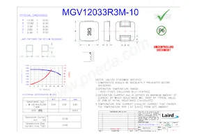 MGV12033R3M-10數據表 封面