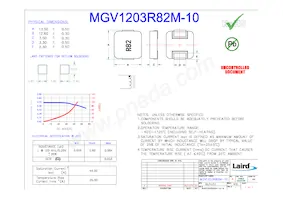 MGV1203R82M-10數據表 封面