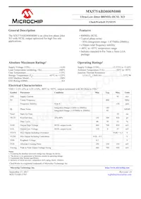 MX575ABD800M000 Datasheet Copertura