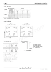 NJU6227DC-V-CT4 Datasheet Page 2