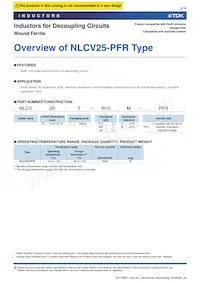 NLCV25T-1R0M-PFR Datasheet Page 3