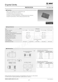 NX5032GA-24.000M-STD-CSK-4 Datenblatt Cover