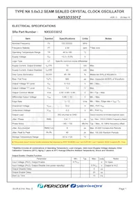 NX53D3301Z Datasheet Pagina 3