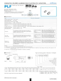 PLF0E561MC01 Datasheet Cover