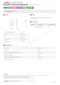 RCER71H682K0DBH03A Datasheet Cover