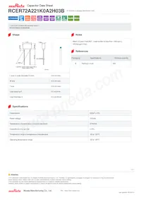 RCER72A221K0A2H03B Copertura