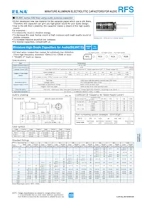 RFS-16V222MK9#5 Datasheet Cover