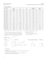 RL1218-152-R Datasheet Pagina 2