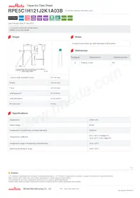 RPE5C1H121J2K1A03B Datasheet Cover