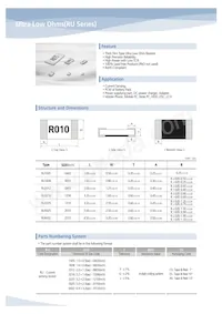 RUW3216FR100CS Datasheet Pagina 12