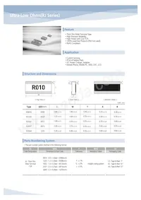 RUW3216FR100CS Datasheet Page 16