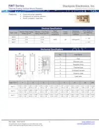 RWT5AJB82R0 Datasheet Cover