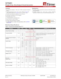 SIT9201AC-S3-18E-50.000000G Datenblatt Cover