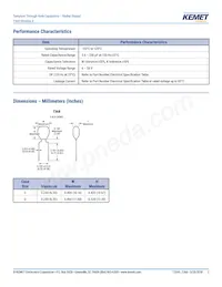 T368D476M035AS Datasheet Pagina 2