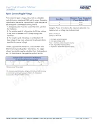 T368D476M035AS Datasheet Page 5