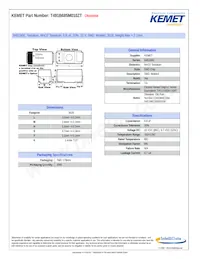 T491B685M010ZT數據表 封面