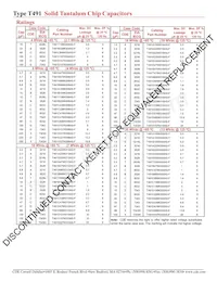 T491D686K016AS-F Datasheet Page 3