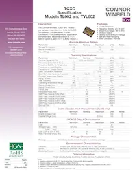 TL602-020.0M Datasheet Cover