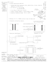 TTC-4111 Datasheet Cover