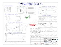 TYS40204R7M-10 Datasheet Copertura