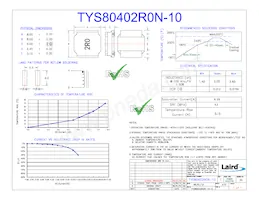 TYS80402R0N-10 Datasheet Cover