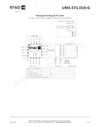 UMX-471-D16-G Datasheet Pagina 3