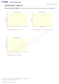 VLF403215MT-100M-CA Datasheet Page 3