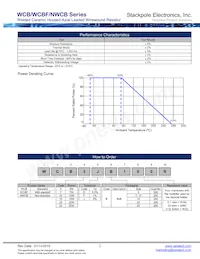 WCB5JB3K60 Datasheet Page 2