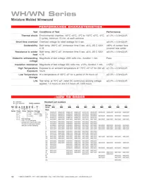 WHC75RFET Datasheet Page 2