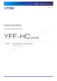YFF31HC2A105MT000N Datenblatt Cover