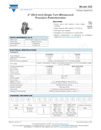 302S1102B01 Datasheet Copertura