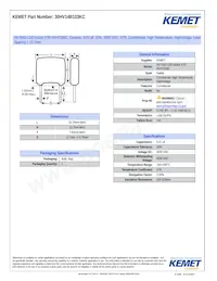 30HV14B103KC Datasheet Copertura