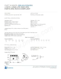 688LMU035M2BG 데이터 시트 표지