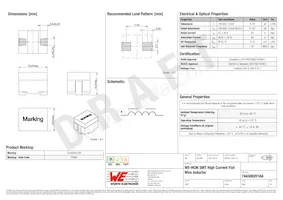 7443082018A Datasheet Cover