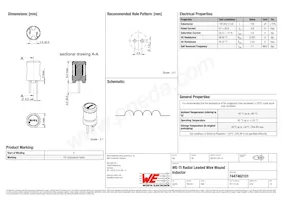 7447462101 Datasheet Cover