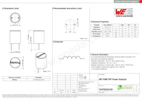 744750230100 Datasheet Cover