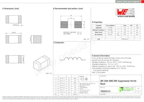 782632121 Datasheet Cover