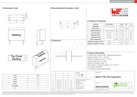 890324025020 Datasheet Copertura